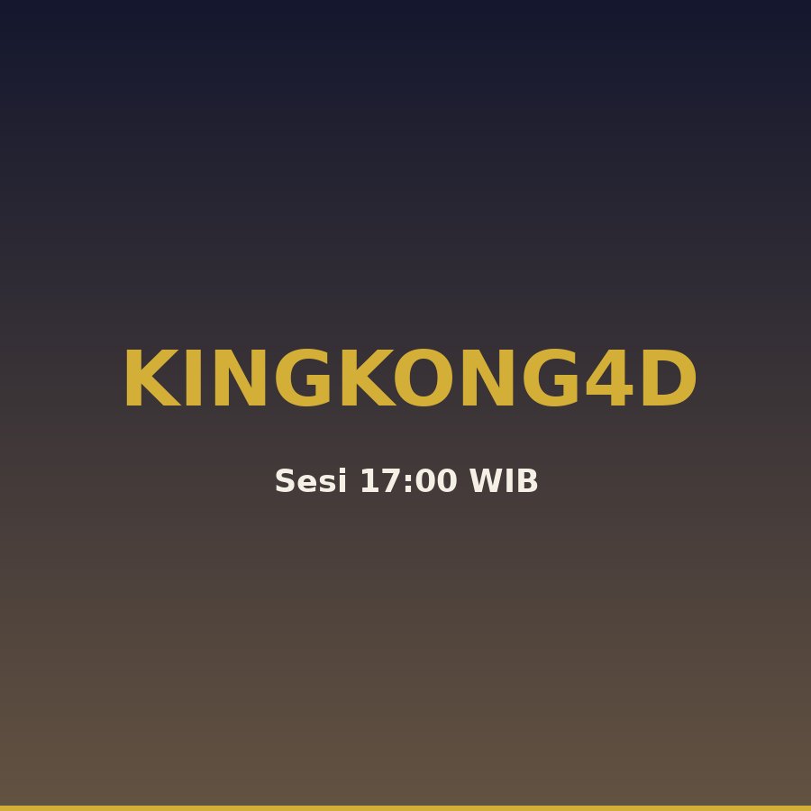 Data Kingkong4D Result 23 Hari Ini 1 Oktober 2026, Paito dan